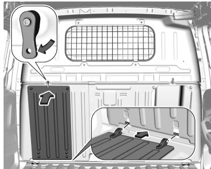 OPEL Combo D (2024) - Dépose du volet - 2