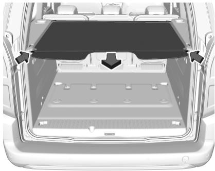 OPEL Combo D (2024) - Cache-bagages arrière - 1