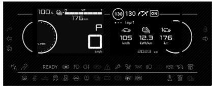 OPEL Combo D (2024) - Centre d'informations du conducteur - 2