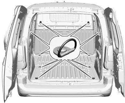 OPEL Combo D (2024) - Anneaux d'arrimage - 2