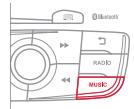 DS Automobiles DS4 Phase 1 (2011-2015) - UTILISER L'ENTREE AUXILIAIRE (AUX) CABLE AUDIO JACK-RCA NON FOURNI - 3