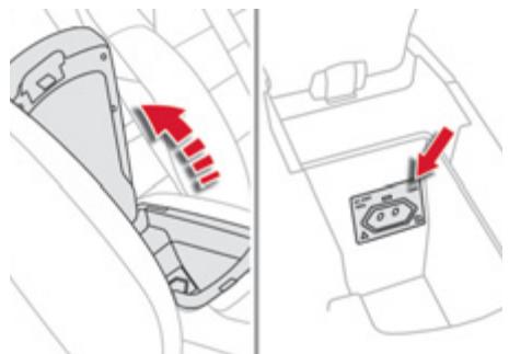 DS Automobiles DS4 Phase 1 (2011-2015) - Accoudoir avant - 2