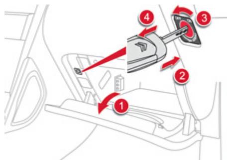DS Automobiles DS4 Phase 1 (2011-2015) - Airbag frontal passager - 1