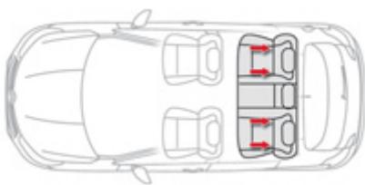 DS Automobiles DS4 Phase 1 (2011-2015) - Fixations «ISOFIX» - 1