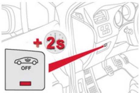 DS Automobiles DS4 Phase 1 (2011-2015) - Fermeture du vehicule avec surveillance périmétrique seule - 1