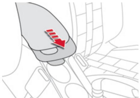 DS Automobiles DS4 Phase 1 (2011-2015) - Réglage longitudinal - 1