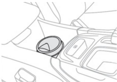 DS Automobiles DS4 Phase 1 (2011-2015) - Cendrier amovable - 1