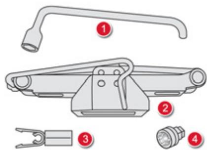DS Automobiles DS4 Phase 1 (2011-2015) - Accès aux outillages - 2