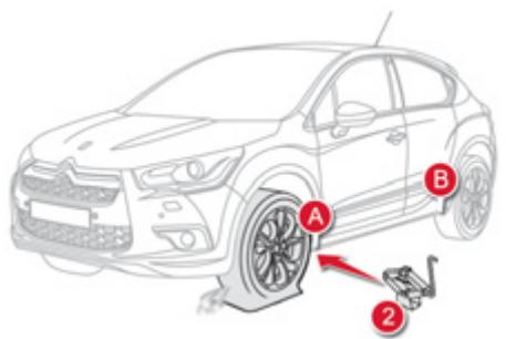 DS Automobiles DS4 Phase 1 (2011-2015) - Démontage de la roue - 1