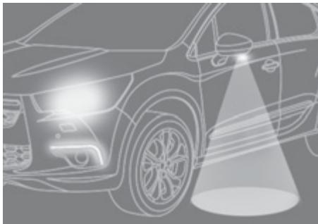 DS Automobiles DS4 Phase 1 (2011-2015) - Éclairage d'accueil - 1