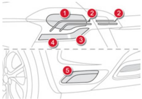 DS Automobiles DS4 Phase 1 (2011-2015) - Feux arrêté - 1