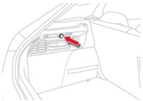 DS Automobiles DS4 Phase 1 (2011-2015) - Pour l'accès au caisson de rangement - 2