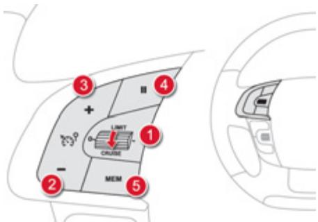DS Automobiles DS4 Phase 1 (2011-2015) - Commande au volant - 1