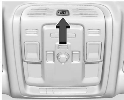 CHEVROLET Suburban (2025) - Interrupteur de déactivation des capteurs d'intrusion et d'inclinaison - 1