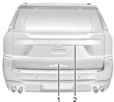 CHEVROLET Suburban (2025) - Hayon manuel - 1
