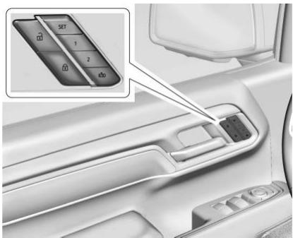 CHEVROLET Suburban (2025) - Réglage du support lombaire - 2