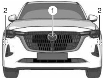 MAZDA CX-60 (2022) - Captiveurs radar - 1
