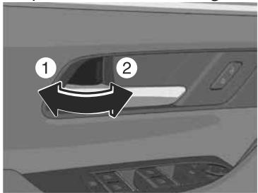 MAZDA CX-60 (2022) - Verrouillage/déverrouillage à l'aide du bouton de verrouillage de portières - 1