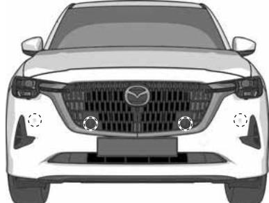 MAZDA CX-60 (2022) - Capeurs ultrasoniques - 1