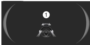 MAZDA CX-60 (2022) - Avertissement pour conduite avec les mains enlevées du volant - 2