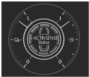 MAZDA CX-60 (2022) - Symbole d'etat i-ACTIVSENSE (Système d'avertissement/aide à la prévention des risques) - 1