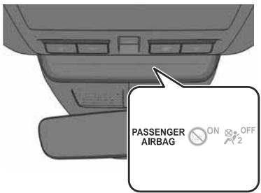 MAZDA CX-60 (2022) - Comment utiliser le système de classification de l'occupant du siège du passager avant - 1