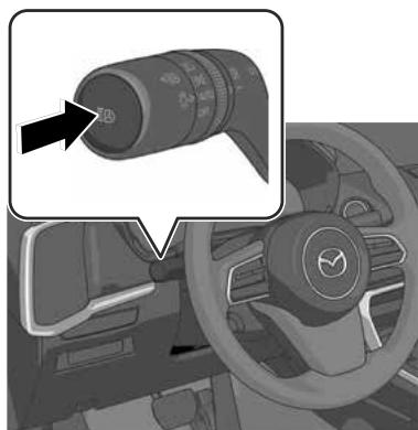 MAZDA CX-60 (2022) - Annulation du système HBC pendant le fonctionnement - 1
