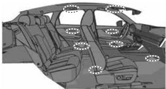 MAZDA CX-60 (2022) - Comment utiliser les éclairages ambiants* - 1