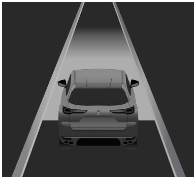 MAZDA CX-60 (2022) - Avertissement de limite d'assistance à la direction - 1