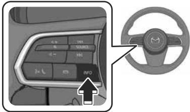 MAZDA CX-60 (2022) - Comment utiliser l'affichage de la consommation électrique moyenne - 1