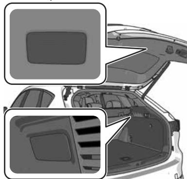 MAZDA CX-60 (2022) - Comment utiliser les éclairages de compartmenté bagages - 1