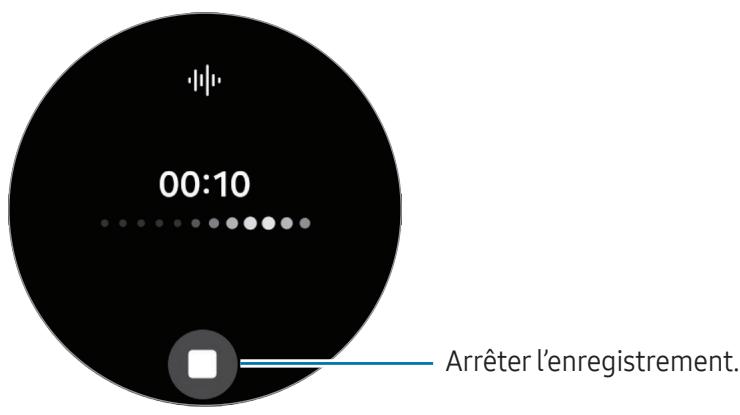 SAMSUNG SML320NZSAXEF - Enregistrer et envoyer un message vocal - 1