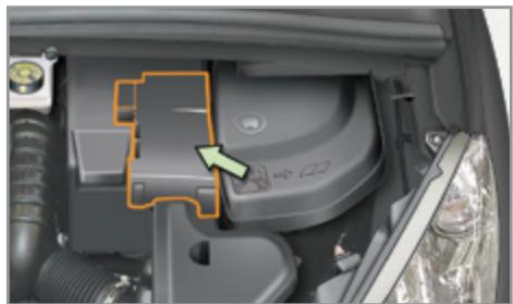 PEUGEOT 308 CC Phase 2 (2011-2015) - Accès aux fusibles - 3