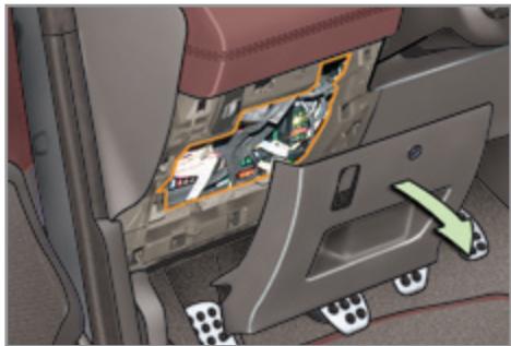 PEUGEOT 308 CC Phase 2 (2011-2015) - Fusibles dans la planche de bord - 1