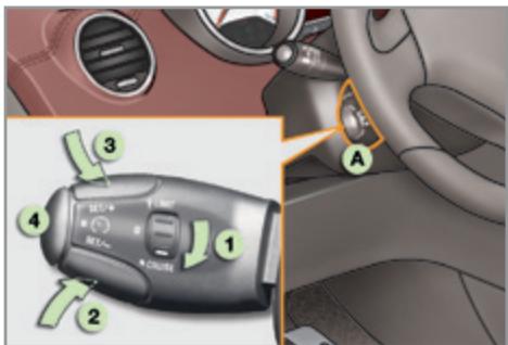 PEUGEOT 308 CC Phase 2 (2011-2015) - Commandes sous-volant - 1