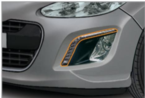 PEUGEOT 308 CC Phase 2 (2011-2015) - Feux à diodes électroluminescentes - 1