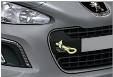 PEUGEOT 308 CC Phase 2 (2011-2015) - Remorquage de son vehicule - 1