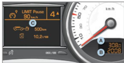 PEUGEOT 308 CC Phase 2 (2011-2015) - Afficheurs - 1