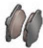 PEUGEOT 308 CC Phase 2 (2011-2015) - Plaquettes de freins - 1