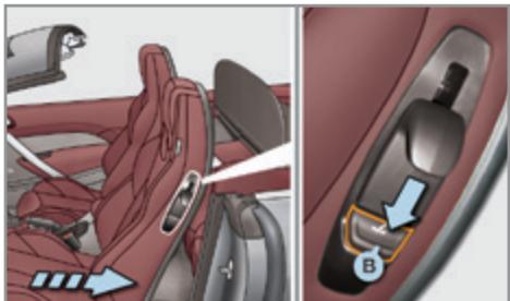 PEUGEOT 308 CC Phase 2 (2011-2015) - Accès aux places arrêté - 2