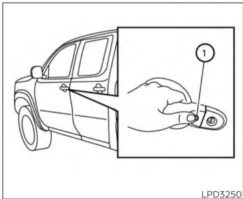 NISSAN Frontier (2022) - PRECAUTIONS AU SUJET DU VERROUILAGE ET DU DEVERROUILAGE DES PORTIERES - 2