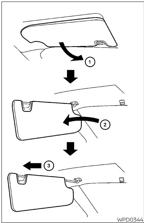 NISSAN Frontier (2022) - FONCTIONNEMENT DU VOLANT INCLINABLE - 1