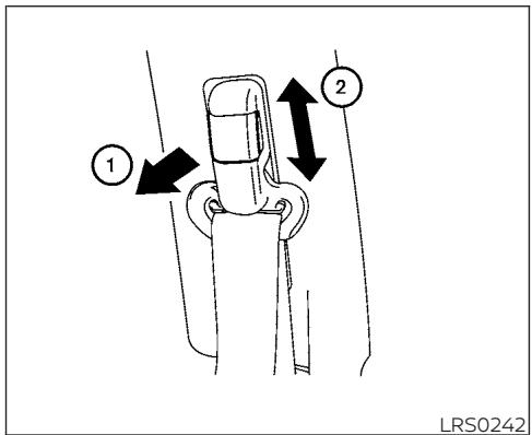 NISSAN Frontier (2022) - Vérification du fonctionnement des ceintures de sécurité - 1