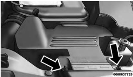 JEEP Patriot (2015) - Préparations pour un démarrage d'appoint - 1