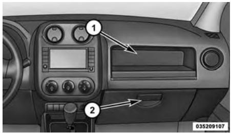 JEEP Patriot (2015) - RANGEMENT - 1