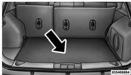 JEEP Patriot (2015) - Plancher de chargement amovible - 1