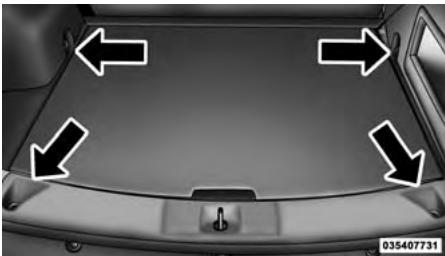 JEEP Patriot (2015) - Boucles d'arrimage - 1
