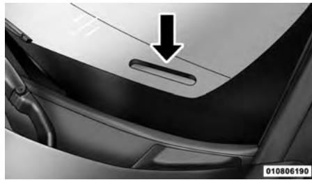 JEEP Patriot (2015) - NUMERO D'IDENTIFICATION DU VEHICULE - 1