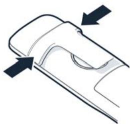 Gigaset Siemens GIGACOMFORT550A - Fixation du clip ceinture - 1