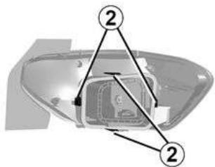 DACIA Jogger (2021) - Feux de position/de stop, de direction et de recul - 2